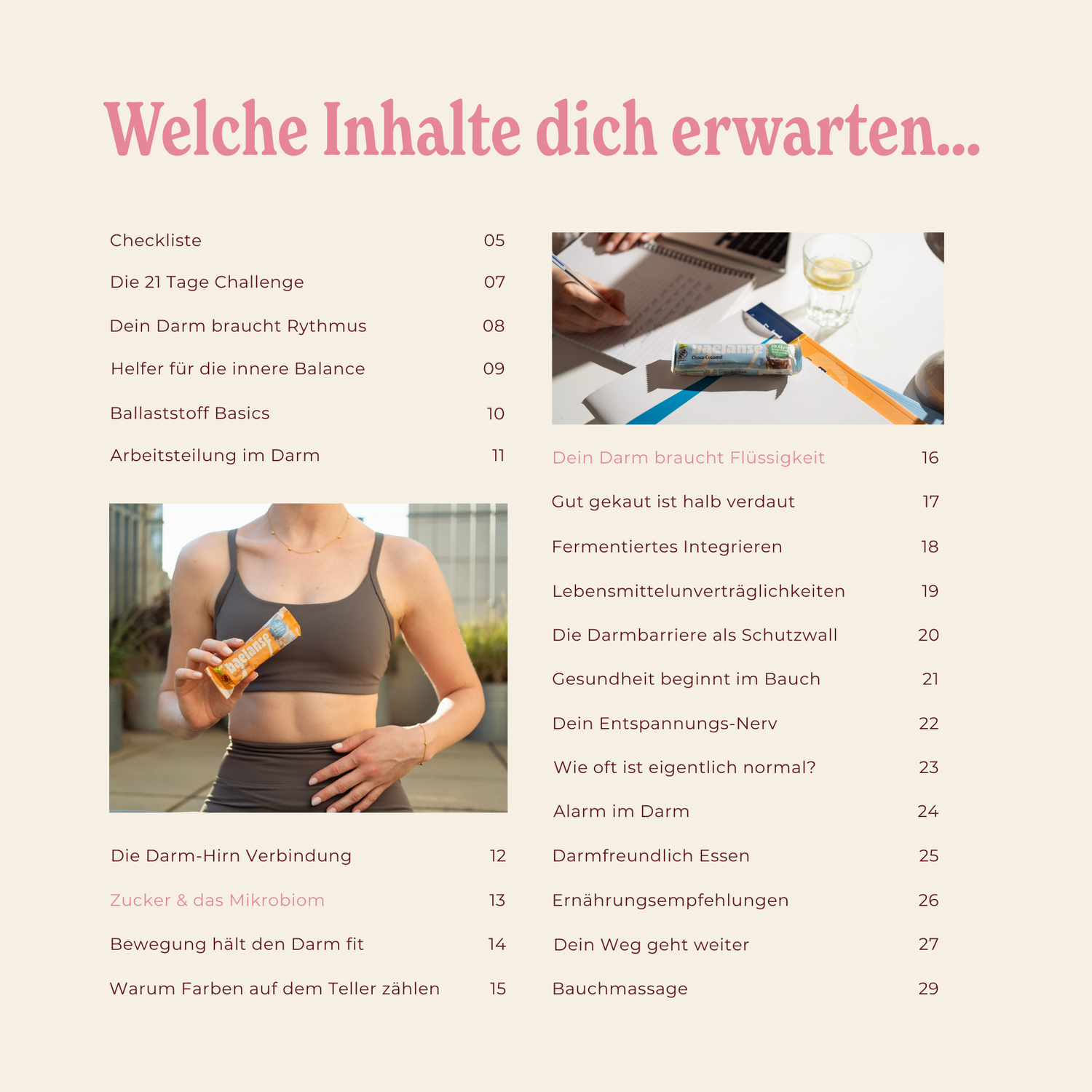 21 Tage Guide - Balance im Darm
