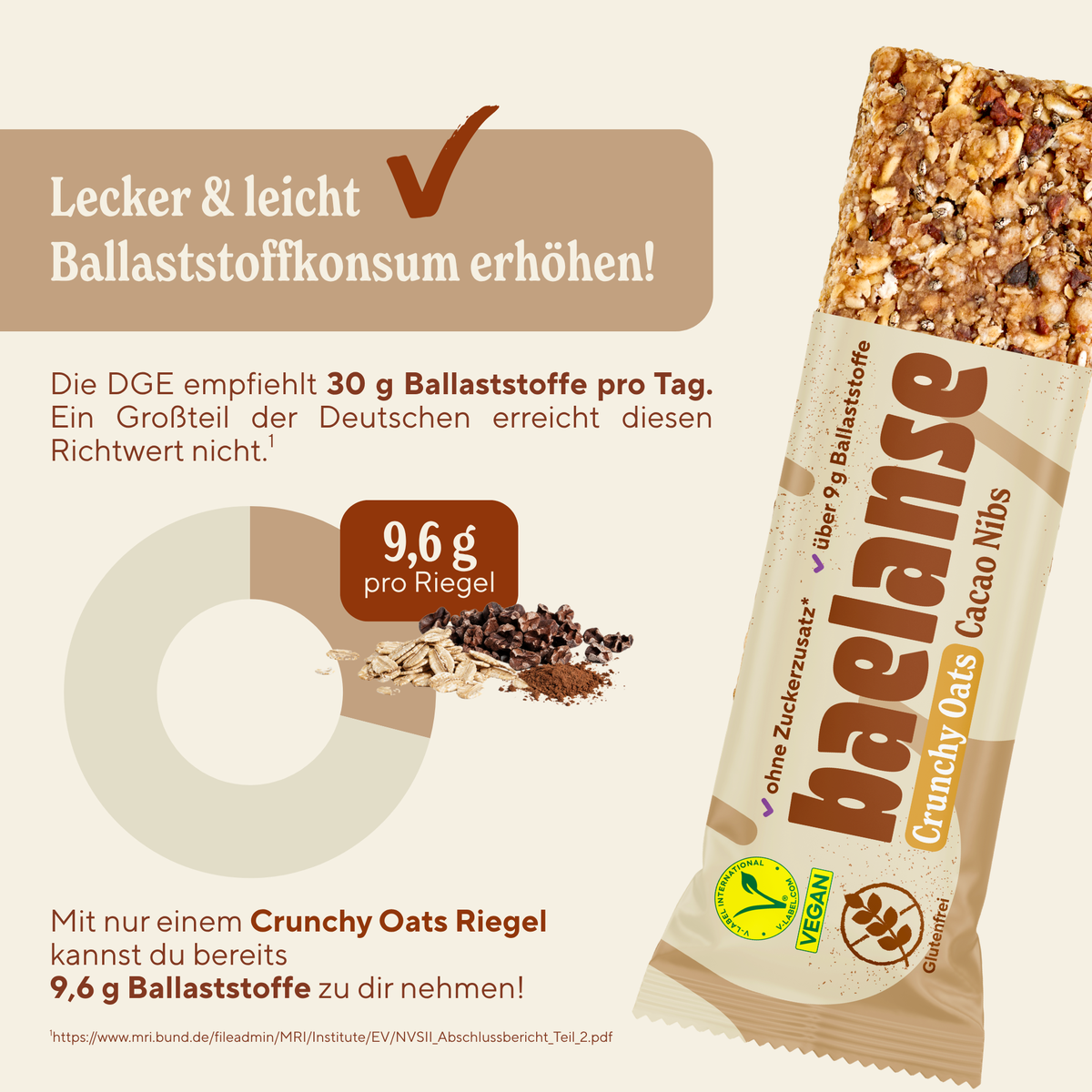 Crunchy Oats Cacao Nibs